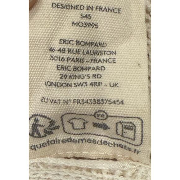 Eric Bompard Pointelle V-Neck Top MO3995 Silk Cashmere (Shrunk/Cropped) - Picture 7 of 8